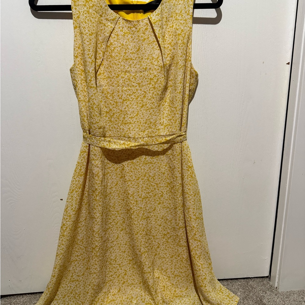 Angel Yellow Floral Dress